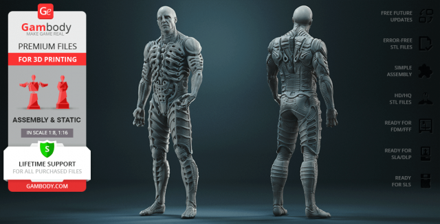 the last engineer 3d printing figurine 3D 模型 .c4d .max .obj .3ds .fbx .stl .blend 