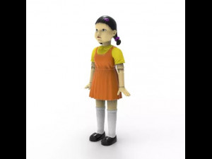 squid game doll 3D Model