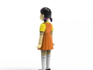 squid game doll 3D Model