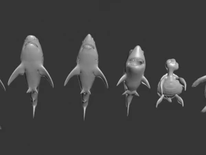 Peces de mar Modelo 3D