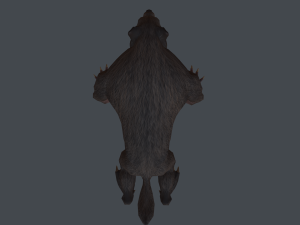 werewolf low poly 3D Model