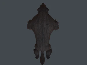 werewolf low poly 3D Model