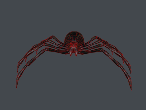 spider low poly 3D Model
