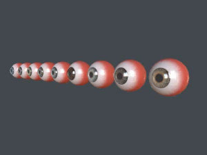 realtime eyes pack 3D Model