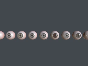 realtime eyes pack 3D Model