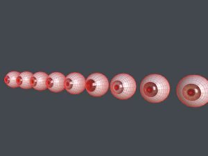 realtime eyes pack 3D Model