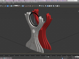 elven drinking fountain v-ray Modelo 3D