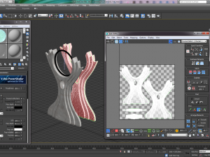 elven drinking fountain v-ray Modelo 3D