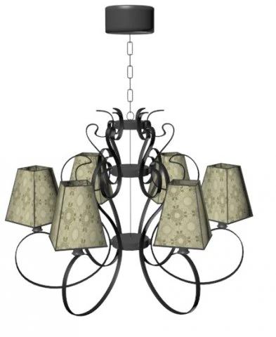 l&aacute;mpara6 Modelo 3D .c4d .max .obj .3ds .fbx .stl .blend 