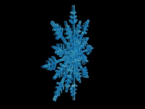 snowflake 3D Model