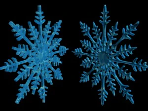 snowflake 3D Model