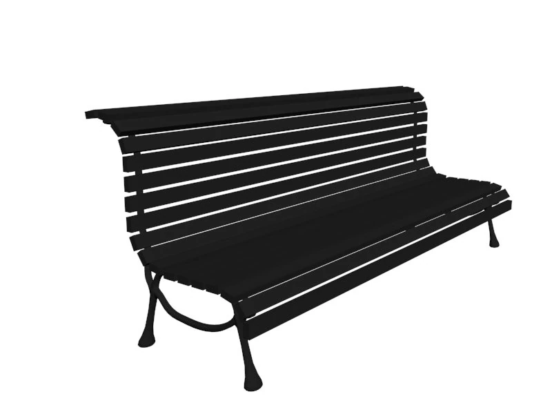 banco Modelo 3D .c4d .max .obj .3ds .fbx .stl .blend 