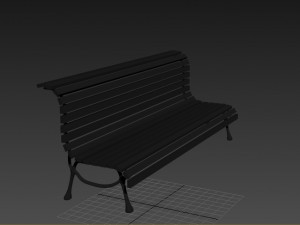 bench 3D 模型