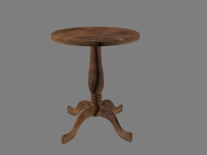 round table 3D Model