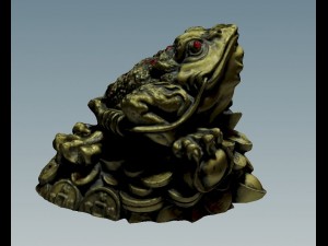 money toad 3D Model