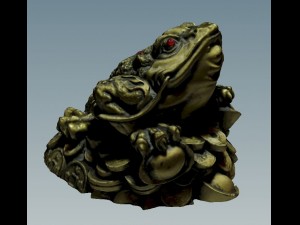 money toad 3D Model