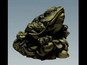money toad 3D Model