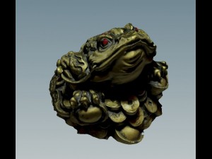 money toad 3D Model
