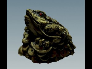 money toad 3D Model