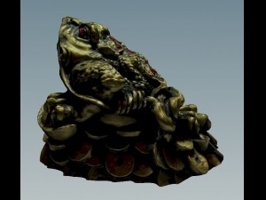 money toad 3D Model