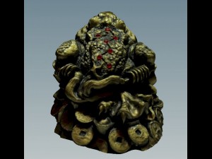 money toad 3D Model