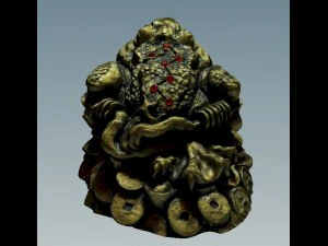 money toad 3D Model