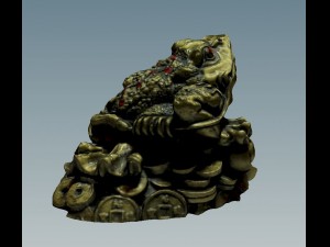 money toad 3D Model