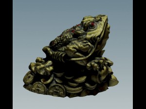 money toad 3D Model