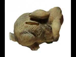 rabbit money box 3D Model