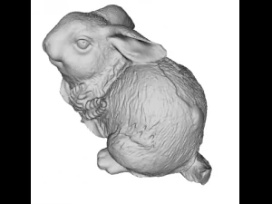 rabbit money box 3D Model