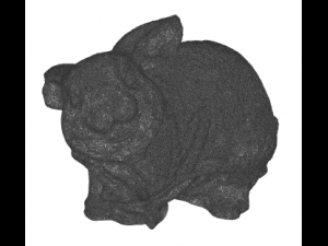 rabbit money box Model 3D