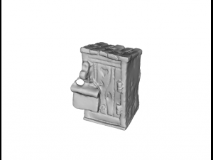 toilet moneybox 3D 模型