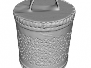 cylinder box 3D 모델