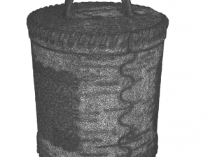 cylinder box 3D 모델