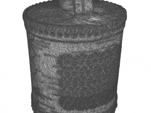 cylinder box 3D 모델