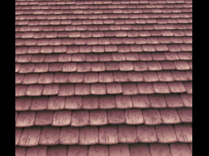 pacote de textura de telhado pintado &agrave; m&atilde;o Texturas CG