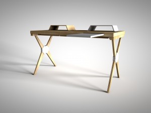 x-desk 3D Model