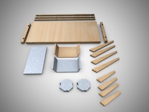 x-desk 3D Model
