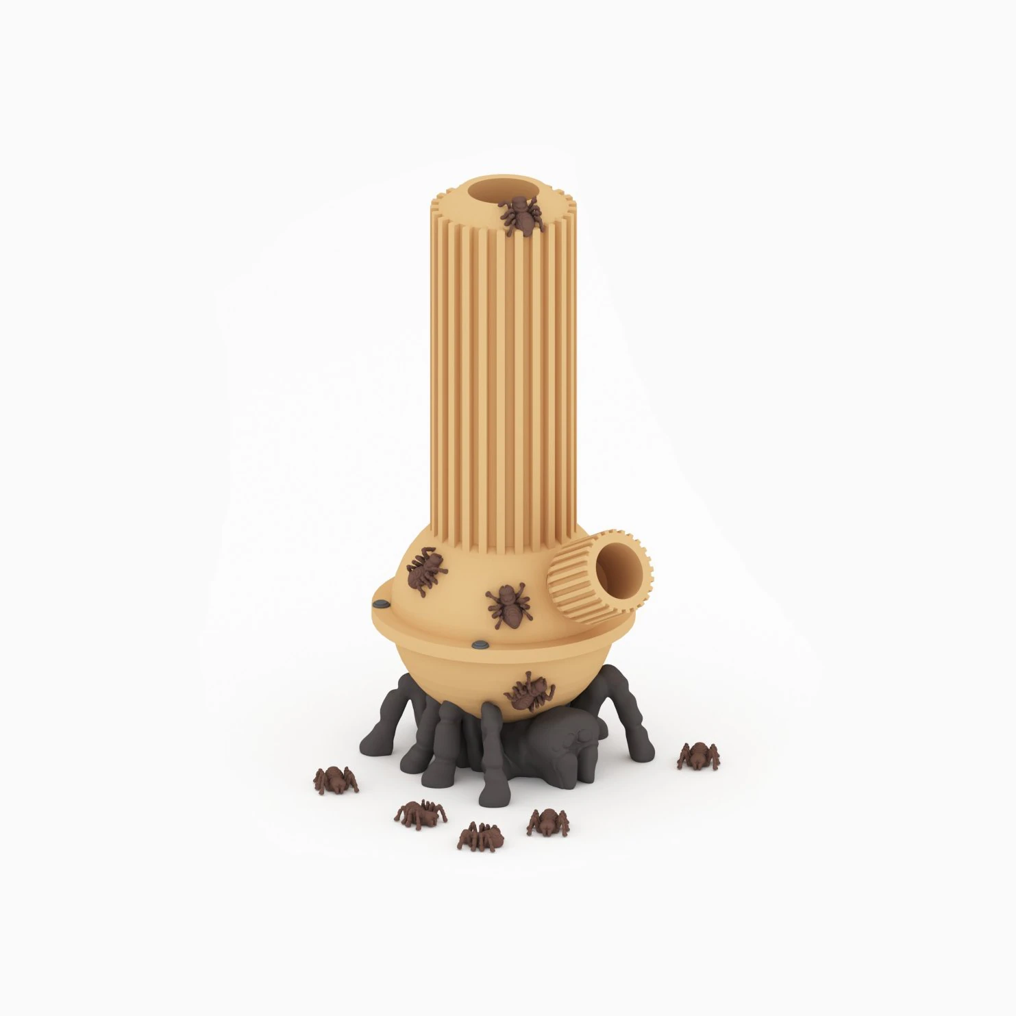 spider bong for 3d printing 3D Print Model .c4d .max .obj .3ds .fbx .stl .blend