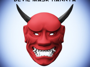 devil mask hannya 3D Print Model