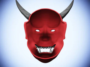 devil mask hannya 3D Print Model