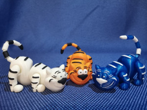 flexi tiger 3D Print Model
