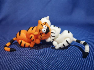 flexi tiger 3D Print Model