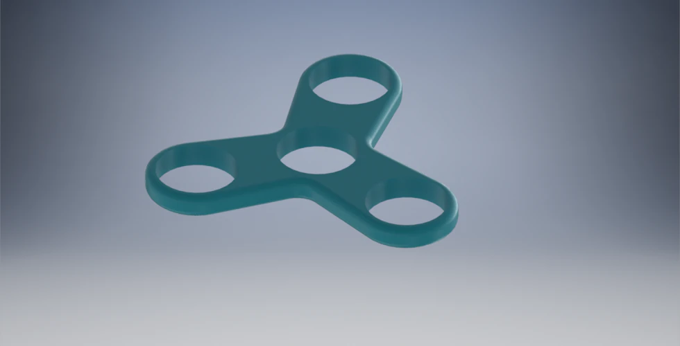 finger spinner 3D Print Model .c4d .max .obj .3ds .fbx .stl .blend 