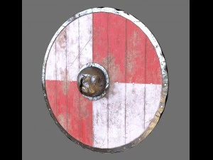 वाइकिंग शील्ड पैक 3D मॉडल