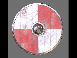 viking shield pack 3D Model