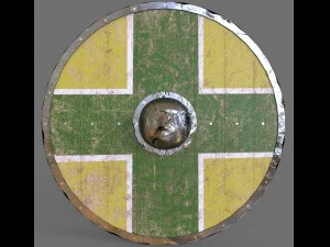 viking shield pack 3D Model