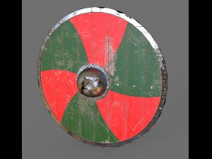 viking shield pack 3D मॉडल