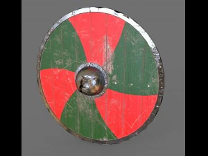 viking shield pack 3D Model