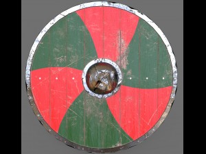 viking shield pack 3D मॉडल
